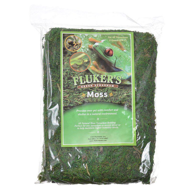 Fluker's Green Sphagnum Moss-Reptile-Flukers-Large (8 Dry Quarts)-