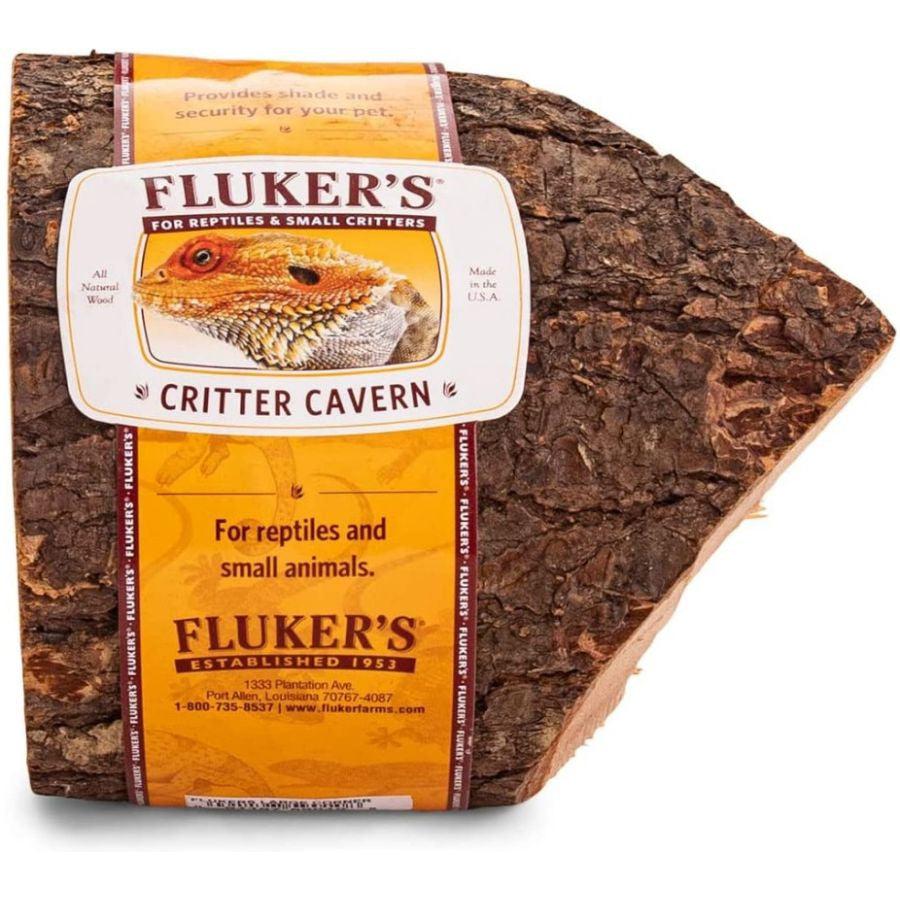 Flukers Critter Cavern for Reptiles and Small Animals-Reptile-Flukers-X-Large (8"L x 8"W x 4"H)-