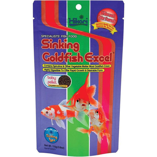 Hikari Sinking Goldfish Excel-Fish-Hikari-3.8 oz-