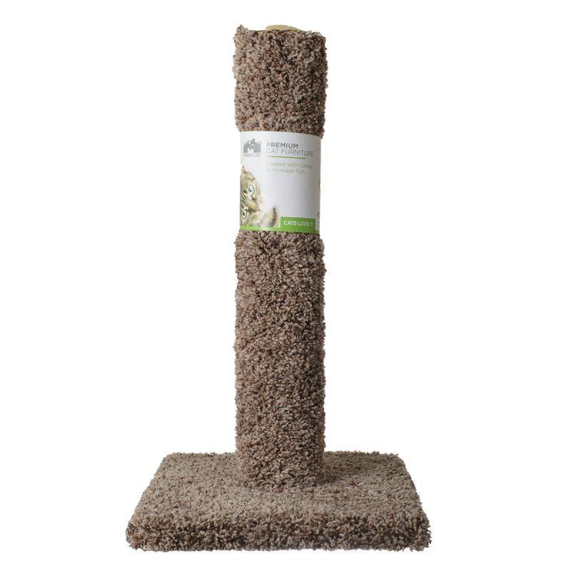 Urban Cat Cat Carpet Scratching Post-Cat-North American Pet Products-26" High (Assorted Colors)-