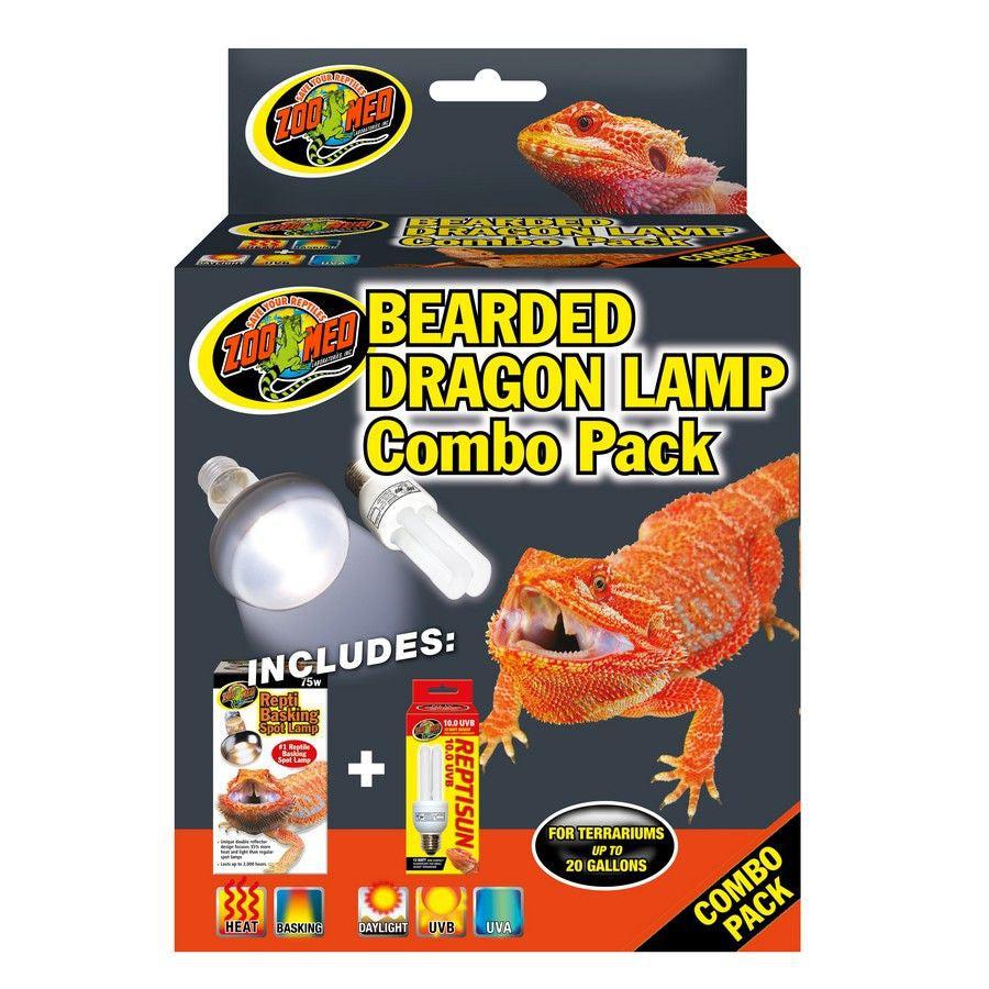 Zoo Med Bearded Dragon Lamp Combo Pack-Reptile-Zoo Med-Bearded Dragon Lamp Combo Pack-