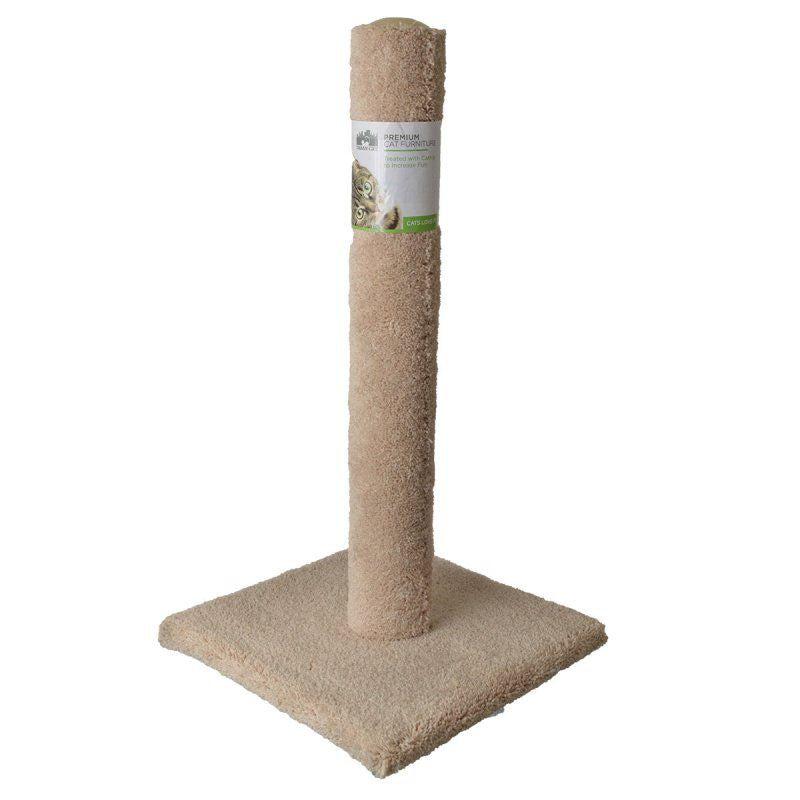 Urban Cat Cat Carpet Scratching Post-Cat-North American Pet Products-32" High (Assorted Colors)-