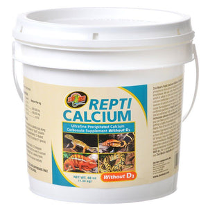 Zoo Med Repti Calcium Without D3-Reptile-Zoo Med-48 oz-