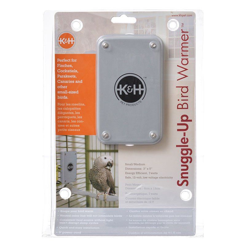 K&H Pet Products Snuggle Up Bird Warmer-Bird-K&H Pet Products-Small/Medium (5" Long x 3" Wide)-