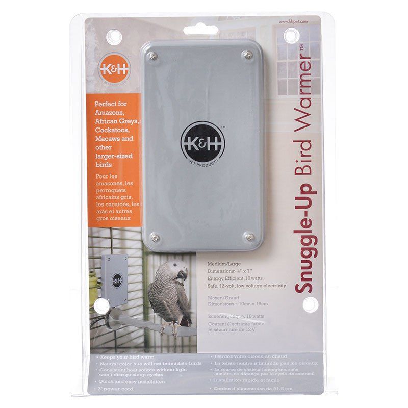 K&H Pet Products Snuggle Up Bird Warmer-Bird-K&H Pet Products-Medium/Large (7" Long x 4" Wide)-