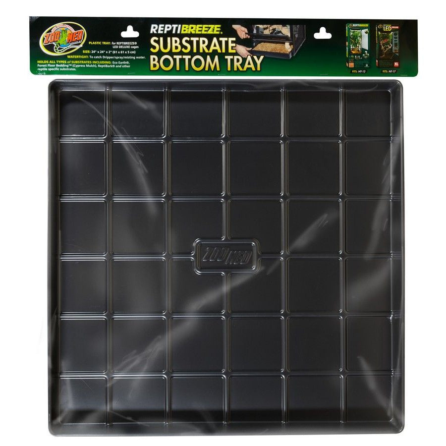 Zoo Med ReptiBreeze Substrate Bottom Tray-Reptile-Zoo Med-Tray for NT13 & NT17 - (24"L x 24"W x 2"H)-