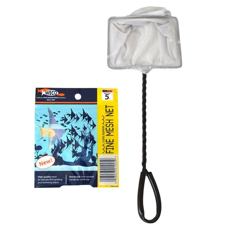 Weco Fine Mesh Aquarium Net-Fish-Weco-5" Wide-