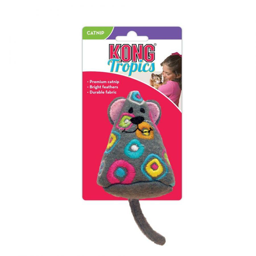 Kong Tropics Mouse Cat Toy with Catnip-Animals & Pet Supplies-BimBimPet-