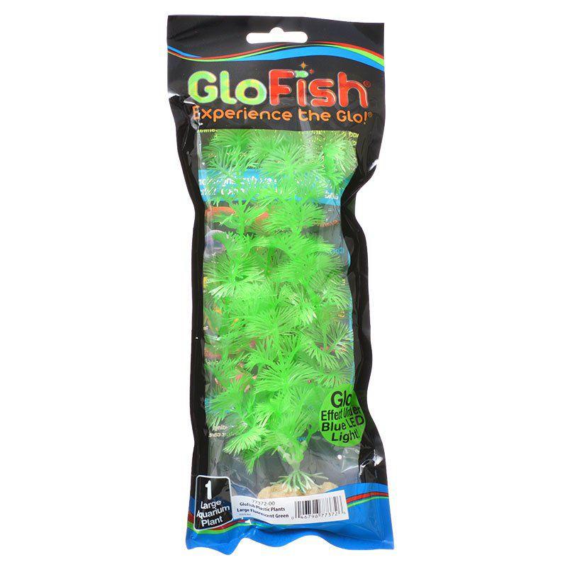 GloFish Green Aquarium Plant-Fish-GloFish-Large - (7"-8.5" High)-