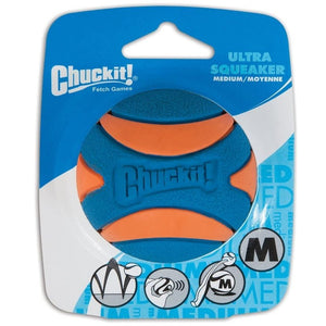 Chuckit Ultra Squeaker Ball Dog Toy-Dog-Chuckit!-Medium (2.5" Diameter)-