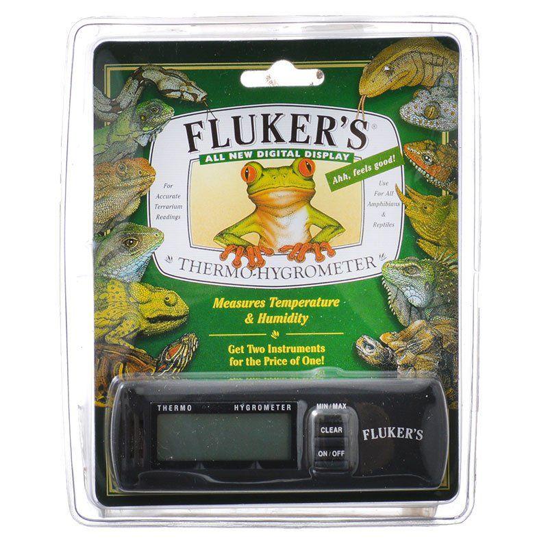 Flukers Digital Thermo-Hygrometer-Reptile-Flukers-1 Pack-