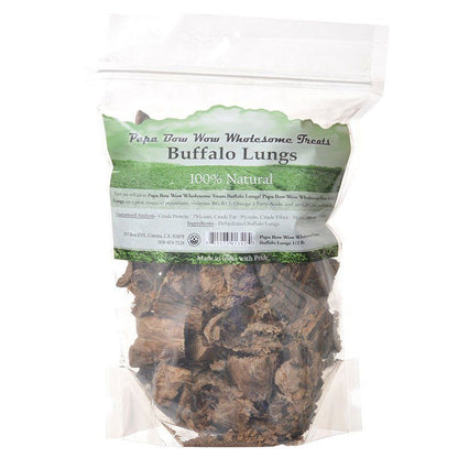 Papa Bow Wow Buffalo Lungs-Dog-Papa Bow Wow-0.5 lb-