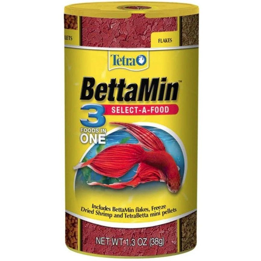 Tetra BettaMin Select-A-Food-Fish-Tetra-1.3 oz-