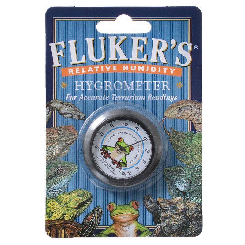 Flukers Relative Humidity Hygrometer-Reptile-Flukers-1 Pack-