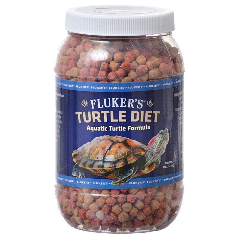 Flukers Turtle Diet for Aquatic Turtles-Reptile-Flukers-8 oz-