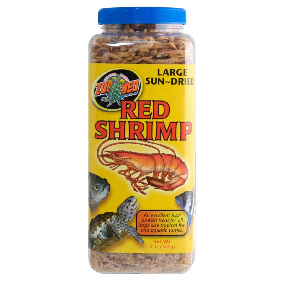 Zoo Med Large Sun-Dried Red Shrimp-Fish-Zoo Med-5 oz-