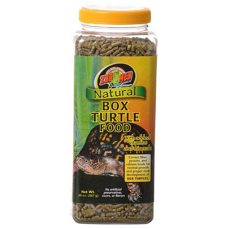 Zoo Med Natural Box Turtle Food - Pellets-Reptile-Zoo Med-20 oz-