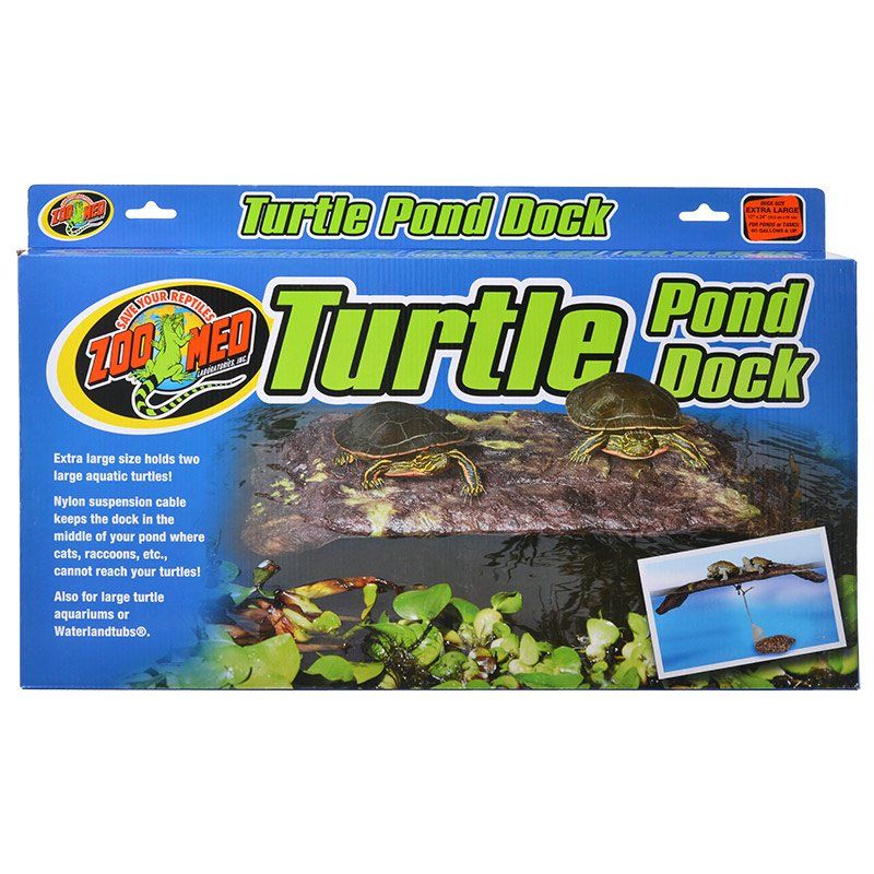 Zoo Med Floating Turtle Dock-Reptile-Zoo Med-X-Large - 60 Gallon Tanks - (24" Long x 12" Wide)-