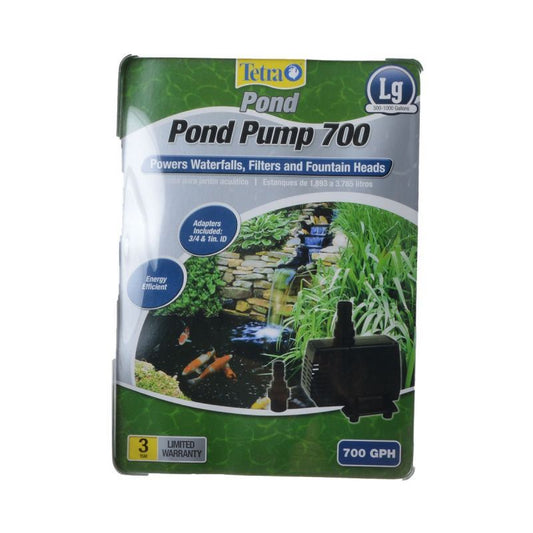 Tetra Pond Water Garden Pond Pump for Waterfalls, Filters, and Fountain Heads-Fish-Tetra Pond-904 GPH-