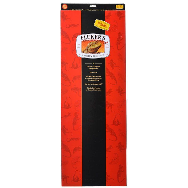 Flukers Ultra Deluxe Premium Heat Mat-Reptile-Flukers-Jumbo - 35 Watts (50+ Gallons)-