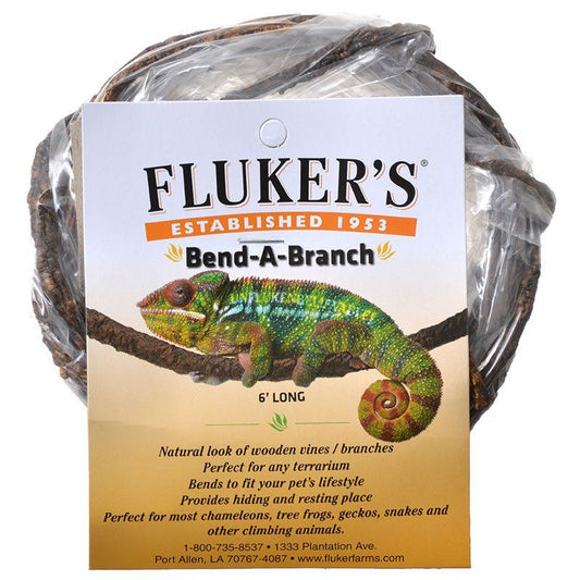 Flukers Bend-A-Branch Terrarium Decoration-Reptile-Flukers-Small - 1/8" Diameter (6' Long)-