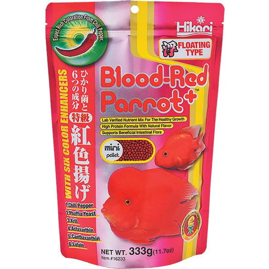 Hikari Blood Red Parrot+-Fish-Hikari-Mini Pellet - 11.7 oz-