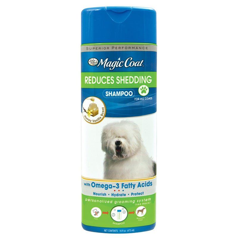 Magic Coat Reduces Shedding Dog Shampoo-Dog-Four Paws-16 oz-