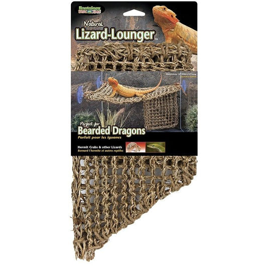 Penn Plax Reptology Natural Lizard Lounger-Reptile-Penn Plax-Large - (14"L x 14"W)-