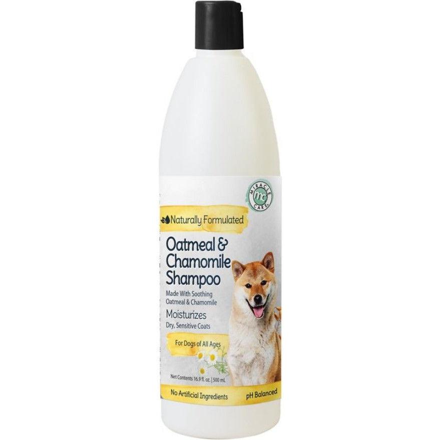 Miracle Care Natural Oatmeal & Chamomile Shampoo-Dog-Miracle Care-16.9 oz-