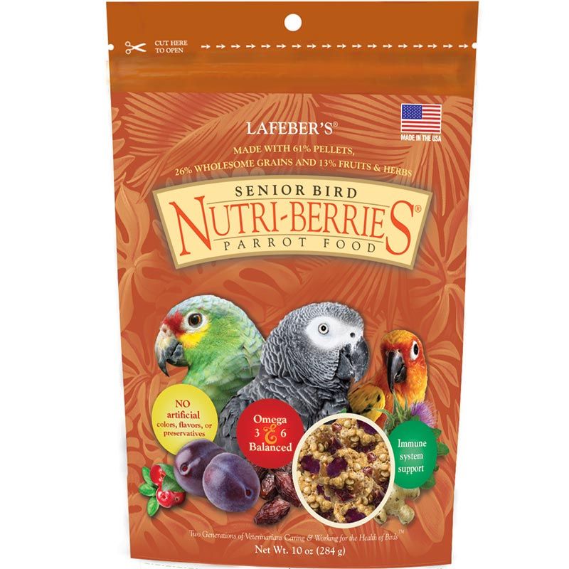 Lafeber Senior Bird Nutri-Berries Parrot Food-Bird-Lafeber-10 oz-