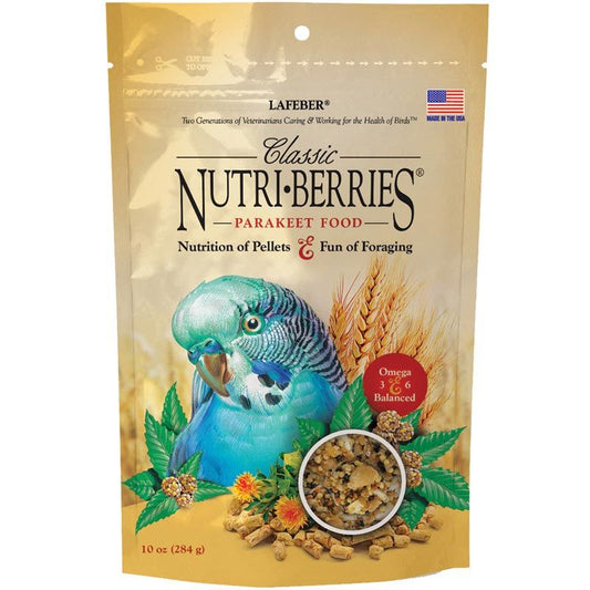 Lafeber Classic Nutri-Berries Parakeet Food-Bird-Lafeber-10 oz-