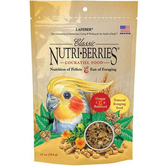 Lafeber Classic Nutri-Berries Cockatiel Food-Bird-Lafeber-10 oz-