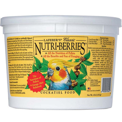 Lafeber Classic Nutri-Berries Cockatiel Food-Bird-Lafeber-4 lbs-