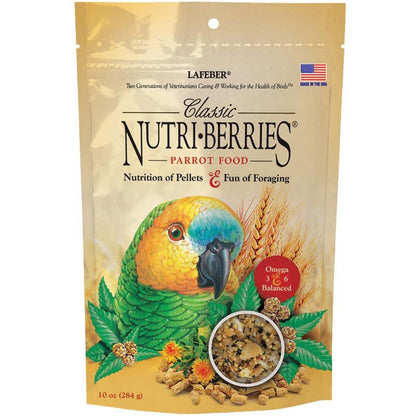 Lafeber Classic Nutri-Berries Parrot Food-Bird-Lafeber-10 oz-