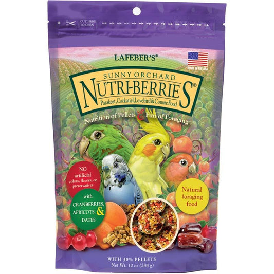 Lafeber Sunny Orchard Nutri-Berries Parakeet, Cockatiel & Conure Food-Bird-Lafeber-10 oz-