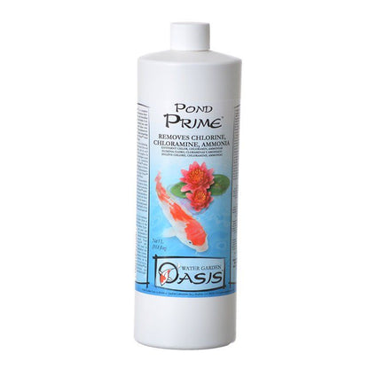 Water Garden Oasis Pond Prime-Fish-Seachem-1 Liter-