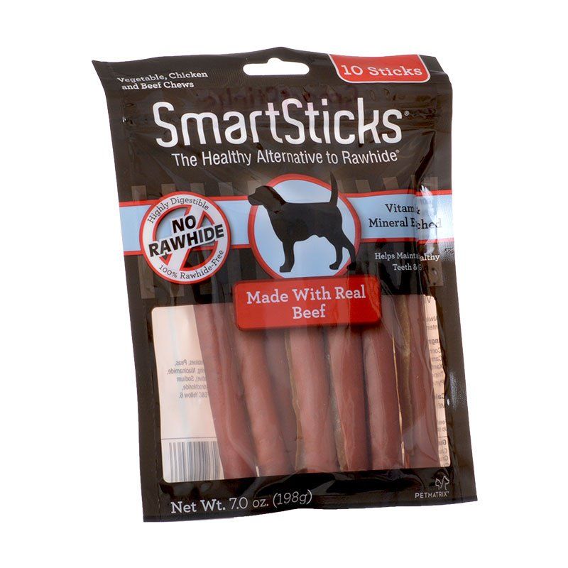 SmartBones Beef SmartSticks-Dog-Smartbones-10 Pack - (5" Treats)-