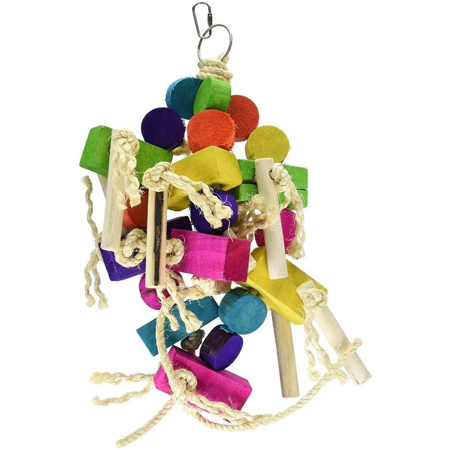 Prevue Bodacious Bites Banquet Bird Toy-Bird-Prevue-1 Pack - (5.25"W x 21"H)-