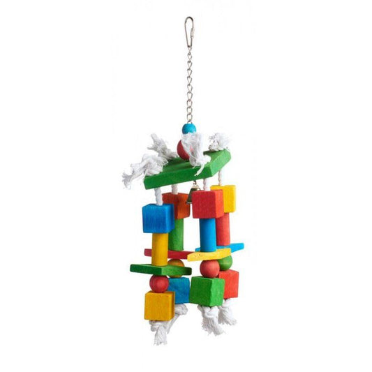 Prevue Bodacious Bites Crazy Legs Bird Toy-Bird-Prevue-1 Pack - (Approx. 3.5"L x 3.5"W x 16"H)-