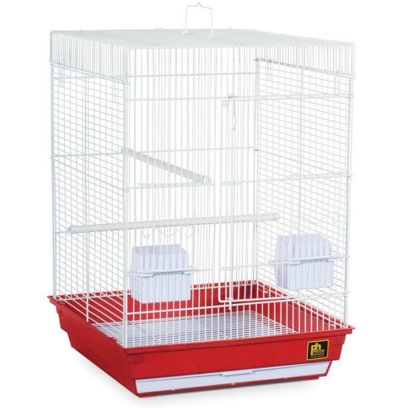 Prevue Cockatiel Cage-Bird-Prevue-Small - 1 Pack - (16"L x 16"W x 22"H)-