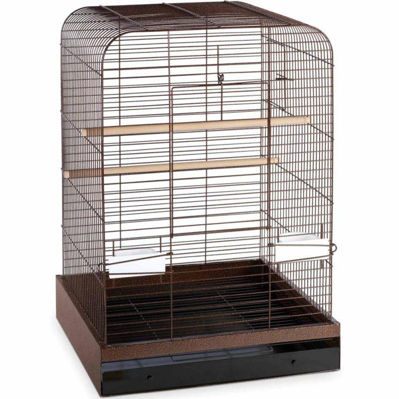 Prevue Madison Bird Cage - Copper-Bird-Prevue-1 Pack - Small-Medium Birds - (20"L x 20"W x 29"H)-