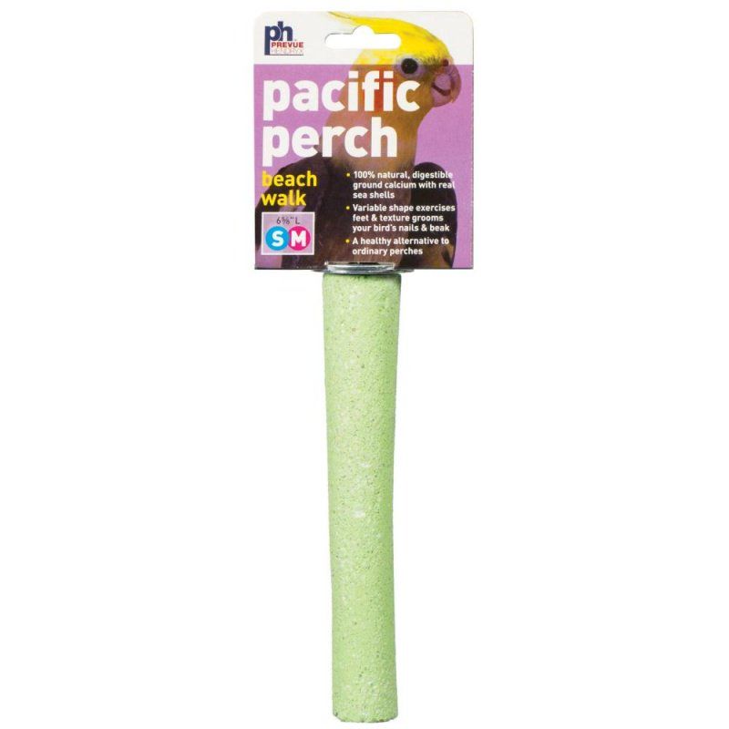 Prevue Pacific Perch Beach Walk Bird Perch Color Varies-Bird-Prevue-Medium - 6-5/8" Long - (Small-Medium Birds)-