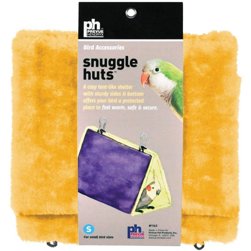 Prevue Snuggle Hut-Bird-Prevue-Small - 7"L x 4.25"W x 8.25"H - (Assorted Colors)-