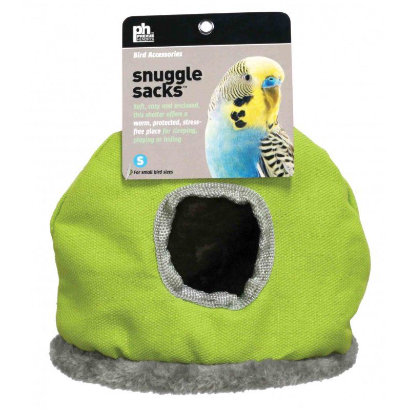 Prevue Snuggle Sack-Bird-Prevue-Small - 6.25"L x 4.5"W x 8"H - (Assorted Colors)-