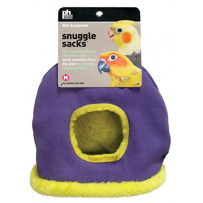 Prevue Snuggle Sack-Bird-Prevue-Medium - 7.5"L x 5.25"W x 10"H - (Assorted Colors)-