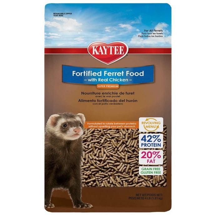 Kaytee Fortified Ferret Diet with Real Chicken-Small Pet-Kaytee-4 lbs-