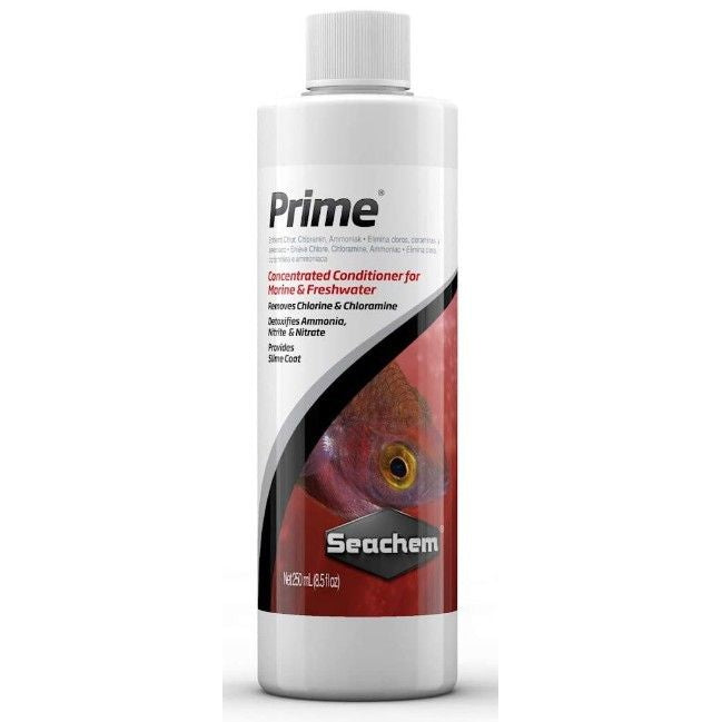 Seachem Prime Water Conditioner F/W &S/W-Fish-Seachem-500 ml (16.9 oz)-