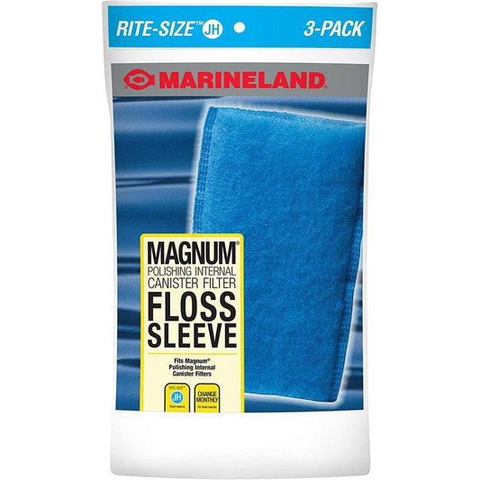 Marineland Magnum Internal Polishing Filter Floss Sleeve-Fish-Marineland-Rite-Size JH Floss Sleeve - 3 Pack-