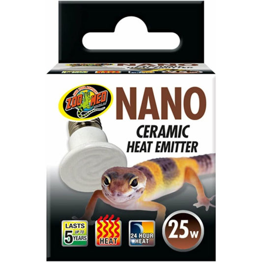 Zoo Med Nano Ceramic Heat Emitter-Reptile-Zoo Med-25 Watt-