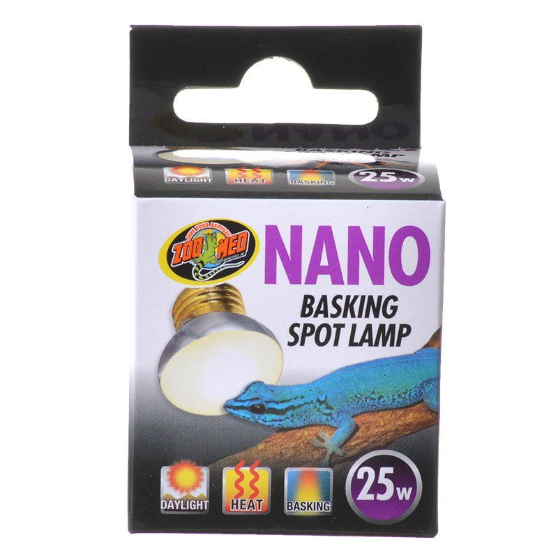 Zoo Med Nano Basking Spot Lamp-Reptile-Zoo Med-25 Watt-